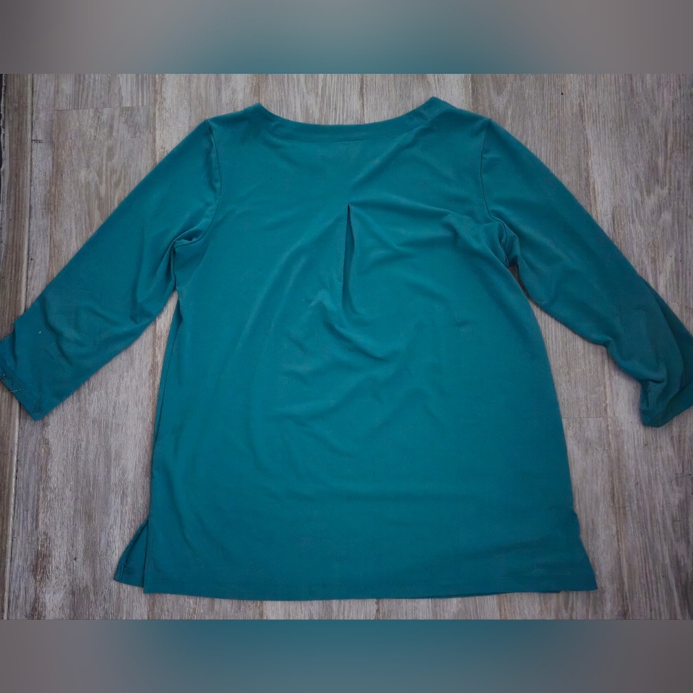 Susan Graver Modern Essentials Regular Liquid Knit Tunic - Picture 3 of 3
